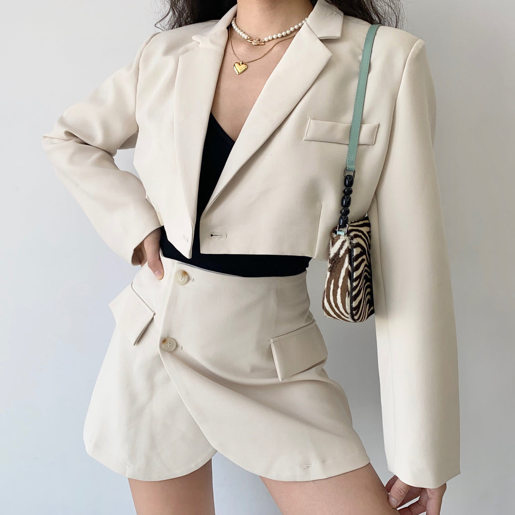 90s Legal Corduroy Suit Set // Neutrals – Pellucid