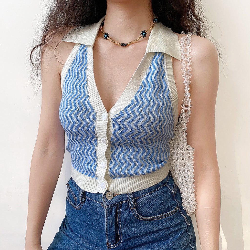 トップス Sullen vintage see through vest Sullen vintage see through vest