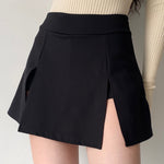 Chic Double Split Skirt
