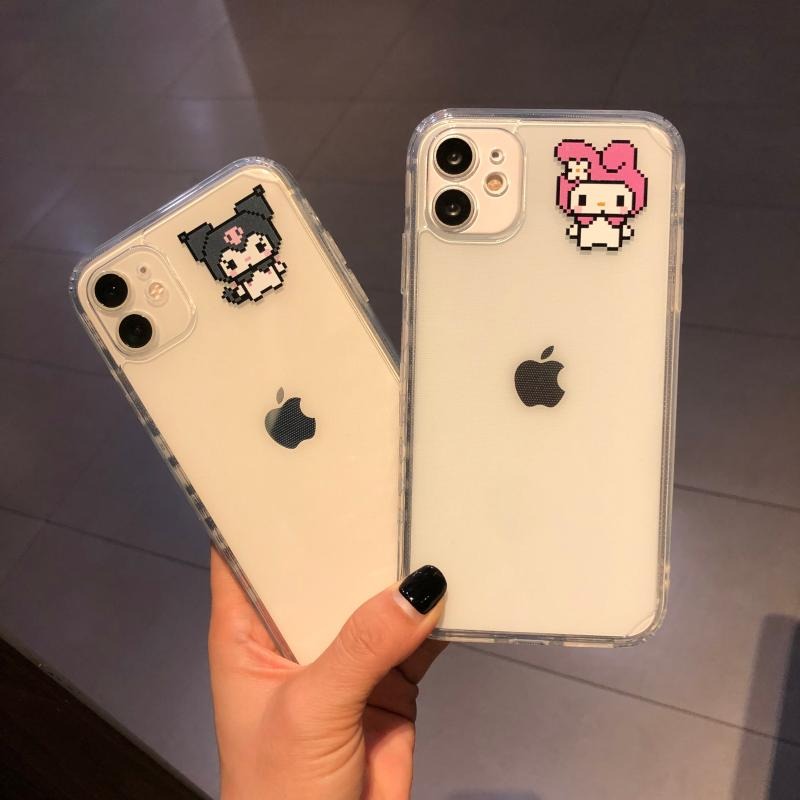 Kuromi x Melody Phone Case – Pellucid Kuromi x Melody Phone Case – Pellucid