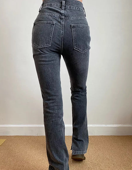 Tala Cowgirl Split Jeans