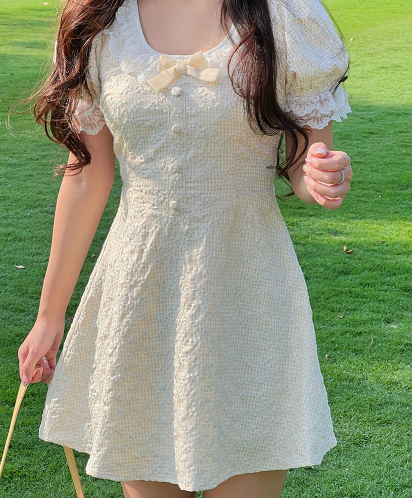 Princess Morning Tea Dress ~ HANDMADE