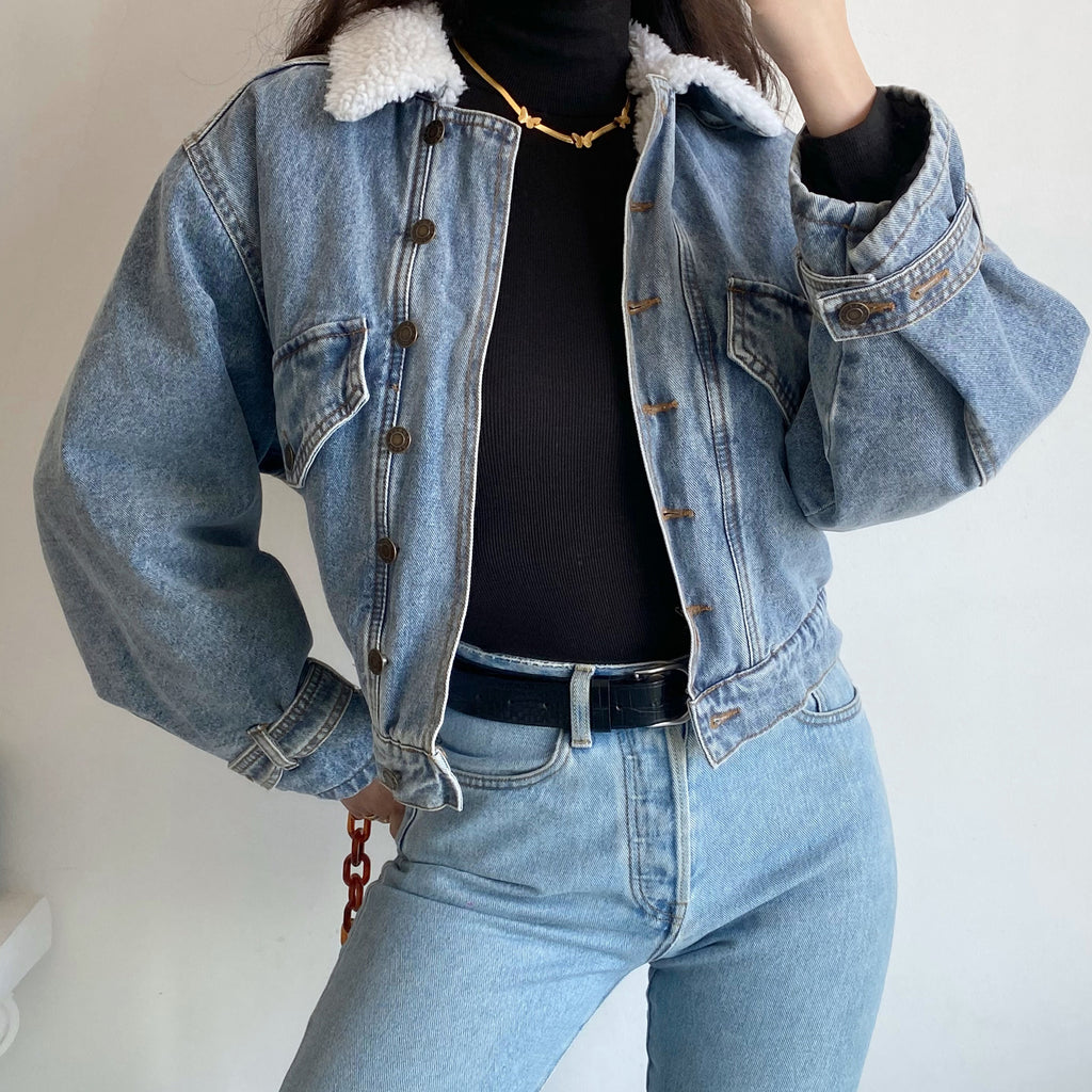 ジャケット・アウター BELPER / puffleed collar denim jacket O1CN012QRaAQ2EqcaXydw0G__14063