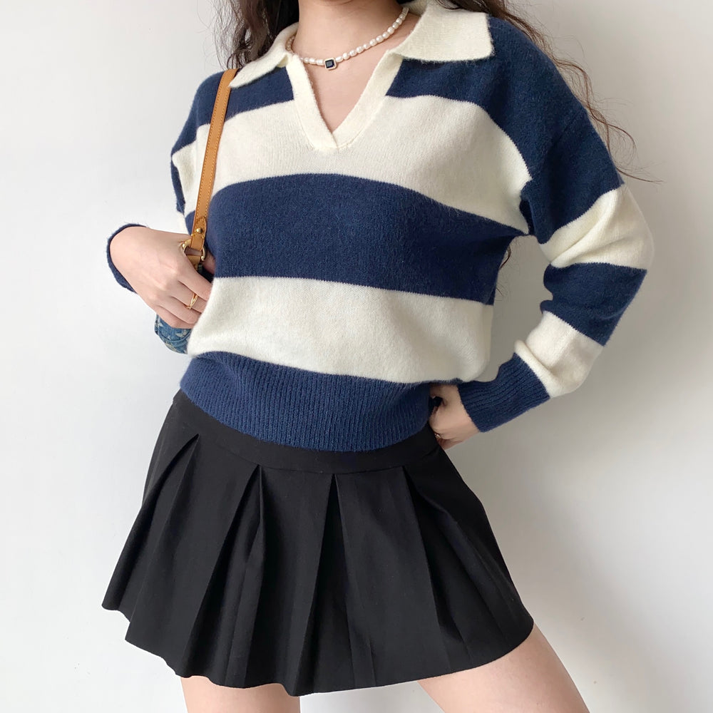 City Afternoon Loose Pullover ~ HANDMADE