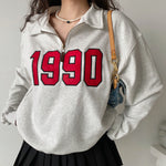 1990s Half Zip Pullover