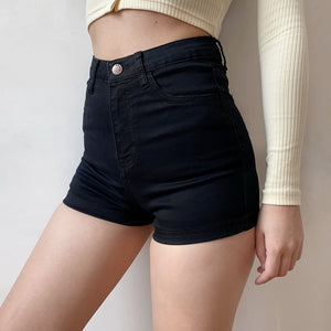 Shape Denim Shorts - Pellucid