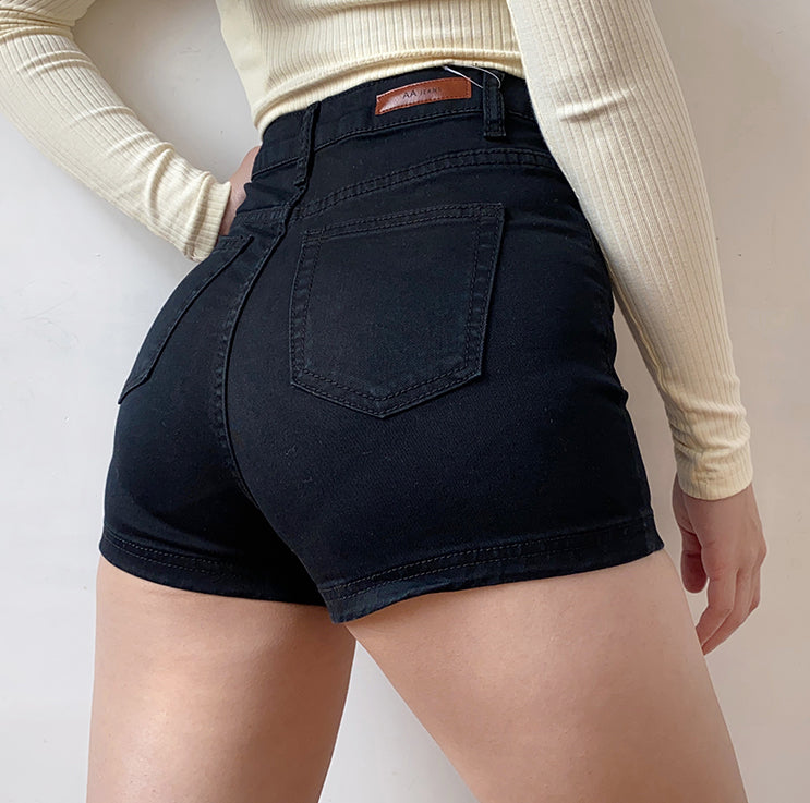 Shape Denim Shorts - Pellucid