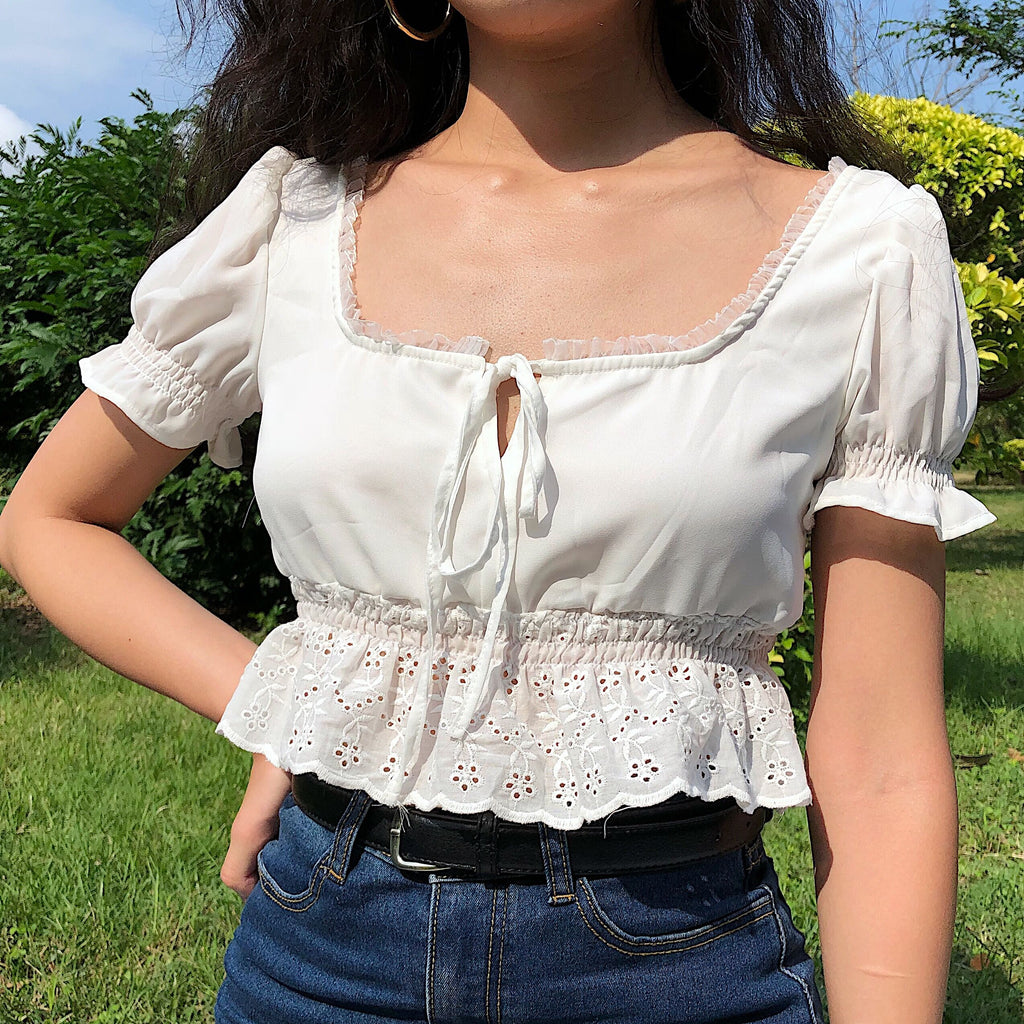 LOLU BROCADE TOP