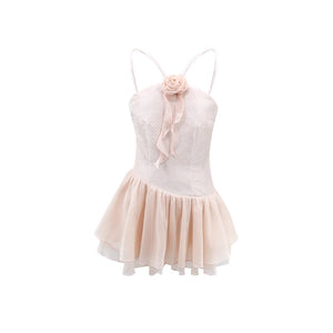 Ballet Rosette Dress ~ HANDMADE