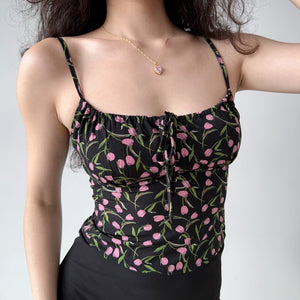 Pink Tulip Camisole Sling ~ HANDMADE