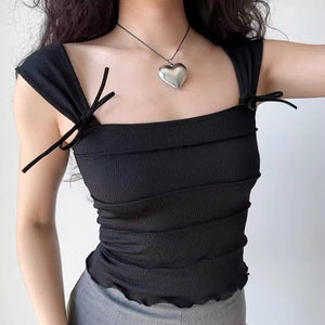 
            
                Load image into Gallery viewer, Dolette Ribbon Camisole ~ HANDMADE
            
        