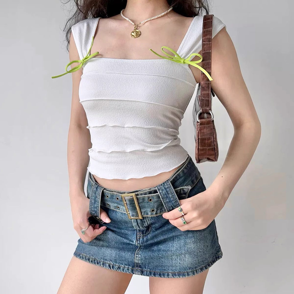 Dolette Ribbon Camisole ~ HANDMADE