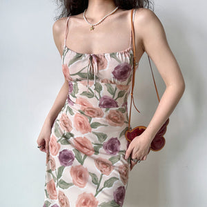 Summer Rose Midi Dress ~ HANDMADE
