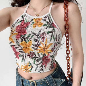 Summer Sense Halter Top ~ HANDMADE