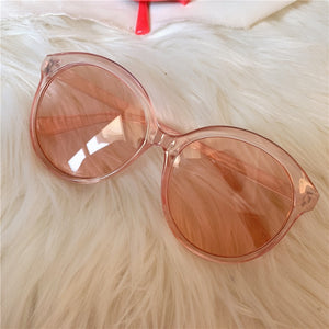 Pink Retro Sunglasses