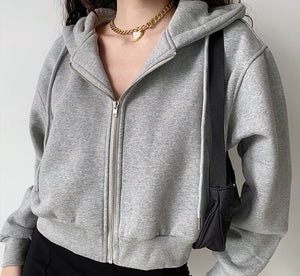 
            
                Load image into Gallery viewer, All Casual Zip Up Hoodie
            
        