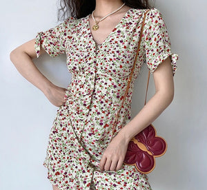 Miriam Floral Button Dress