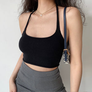 
            
                Load image into Gallery viewer, Avery Halter Strap Camisole
            
        
