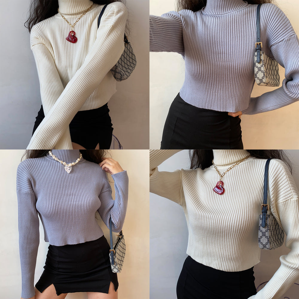 Pastel Love Argyle Knit Sweater – Pellucid