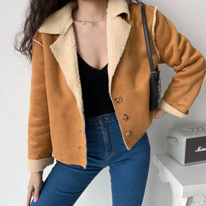 She's All That Composite Suede Jacket