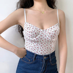 Olivia Floral Bustier Camisole
