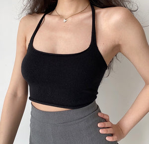 
            
                Load image into Gallery viewer, Avery Halter Strap Camisole
            
        