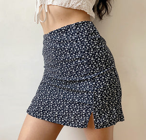 Eloise Floral Split Skirt