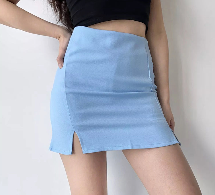 
            
                Load image into Gallery viewer, Leyla Double Split Skirt
            
        