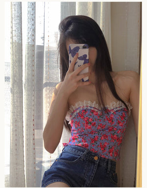 Rose Garden Tube Top