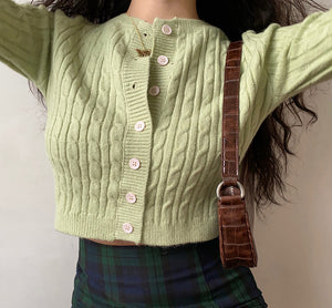 
            
                Load image into Gallery viewer, Holly Twist Cardigan
            
        