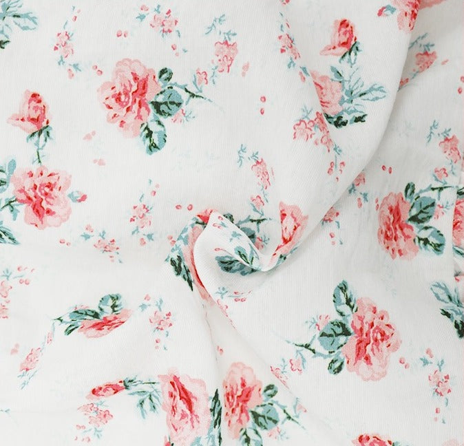 Vintage Rose Garden Puff Dress ~ HANDMADE – Pellucid