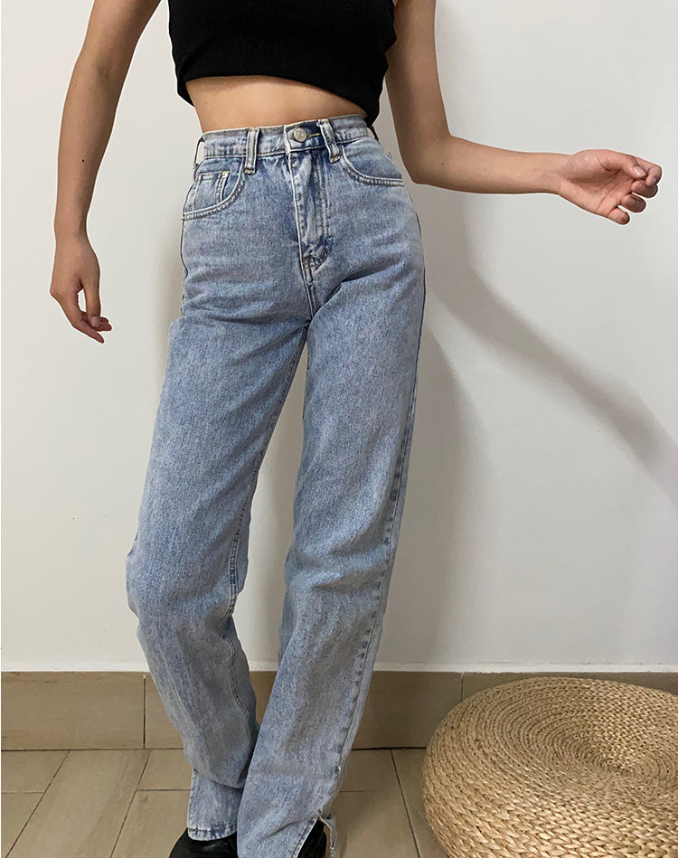Kodi Split Denim Jeans