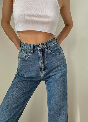 Kodi Split Denim Jeans