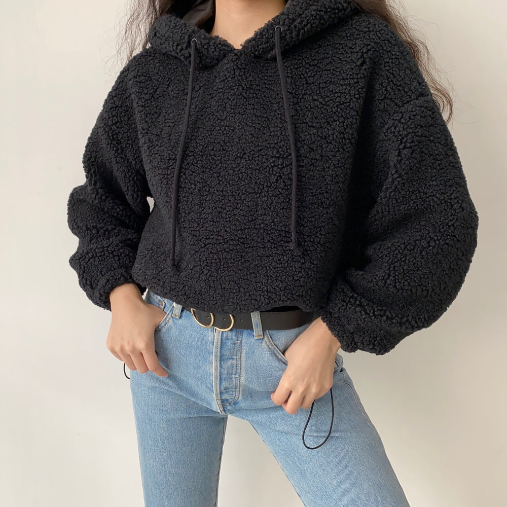 Lambswool Drawstring Pullover