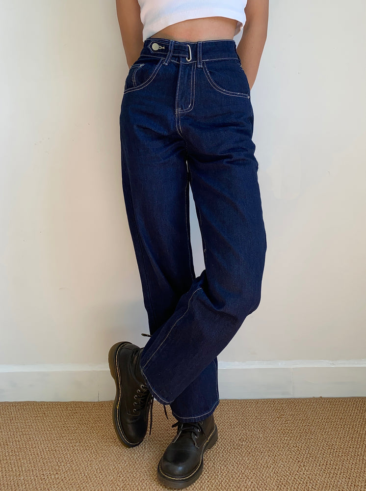 
            
                Load image into Gallery viewer, Cowboy Top Stitch Jeans
            
        