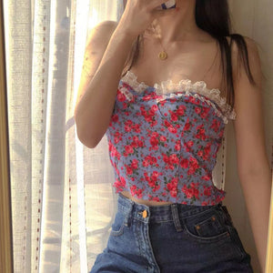 Rose Garden Tube Top