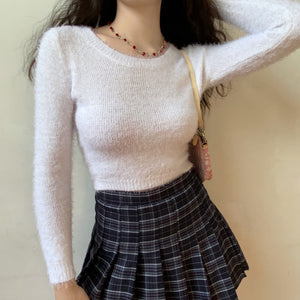 Plush Fleece Knit Sweater