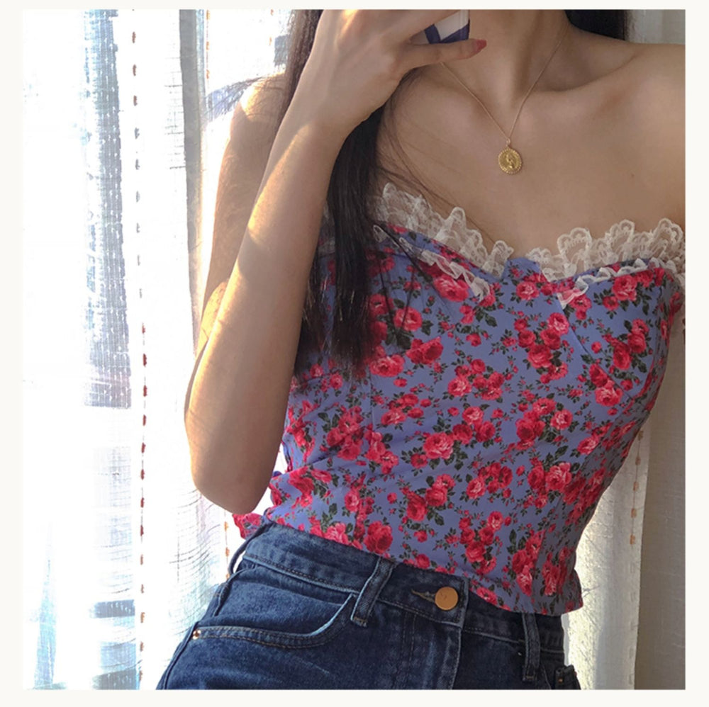 Rose Garden Tube Top