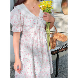 Sakura Sweet Mousse Dress ~ HANDMADE