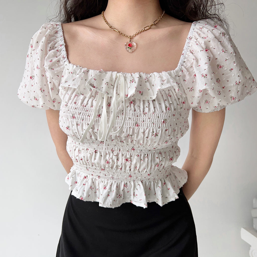 First Love Ruffle Top – Pellucid