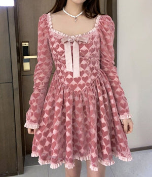 
            
                Load image into Gallery viewer, Sweetheart Capsule Dress ~ HANDMADE
            
        