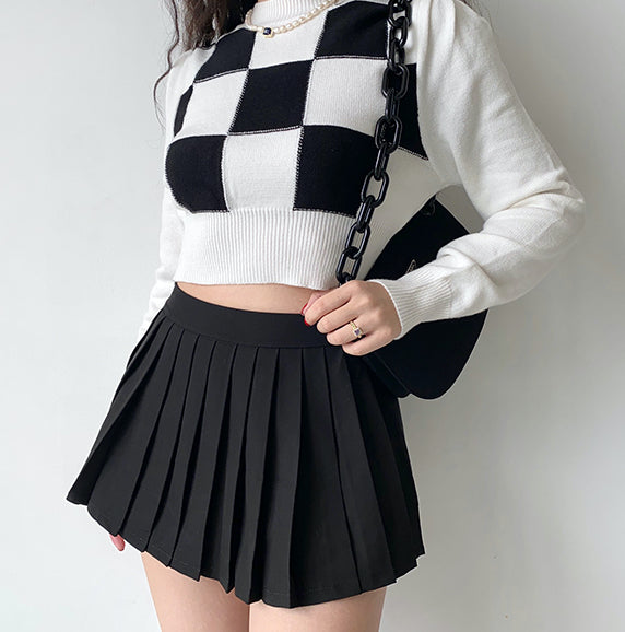 Right Move Checker Sweater