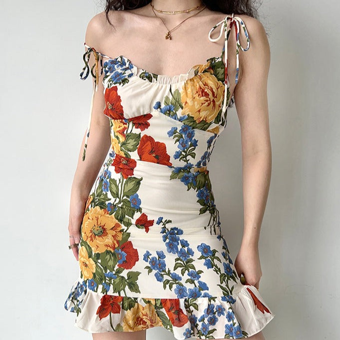 
            
                Load image into Gallery viewer, Flower Power A-line Dress
            
        