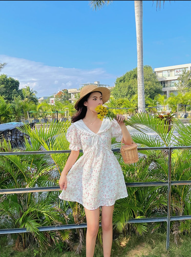 Sakura Sweet Mousse Dress ~ HANDMADE