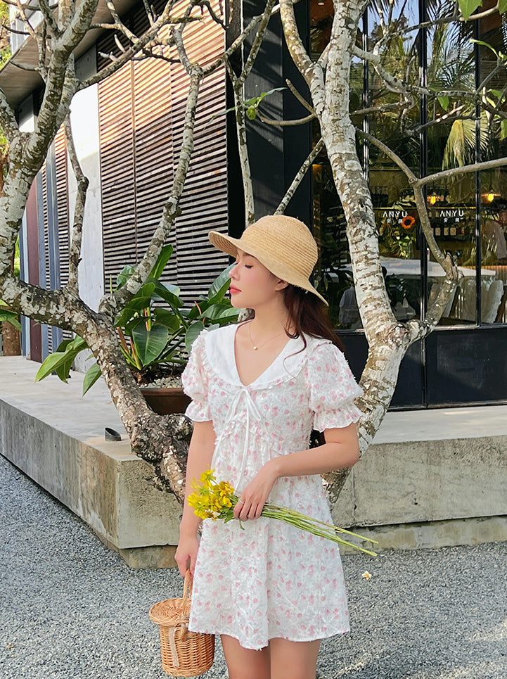 Sakura Sweet Mousse Dress ~ HANDMADE