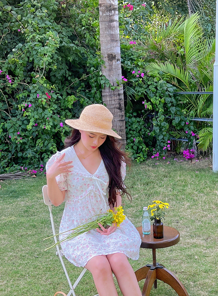 Sakura Sweet Mousse Dress ~ HANDMADE