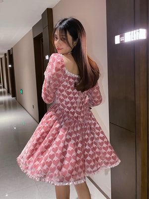 
            
                Load image into Gallery viewer, Sweetheart Capsule Dress ~ HANDMADE
            
        