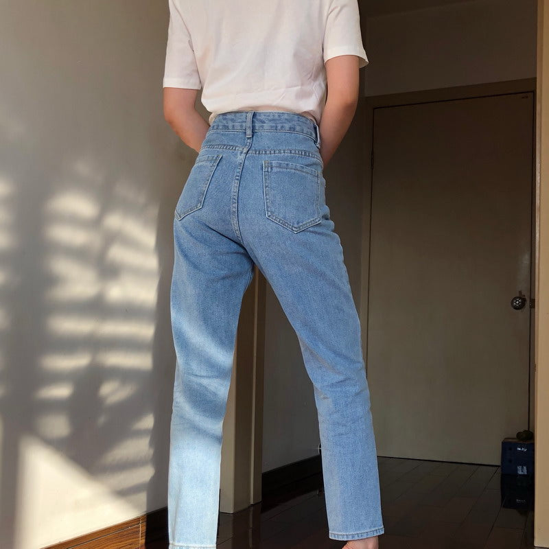 Classic Tapered Mom Jeans ~ HANDMADE