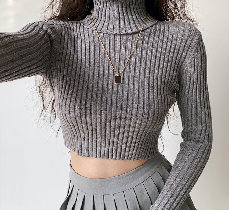 
            
                Load image into Gallery viewer, Amour Knitted Turtleneck Sweater
            
        
