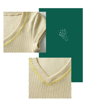 Belgian Waffle Knit Shirt